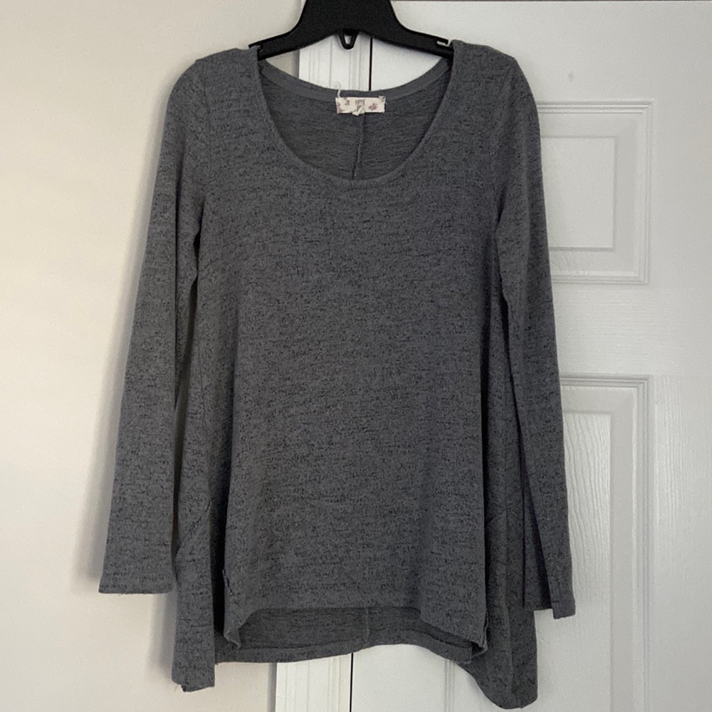 Flowy High Low Loungewear Top